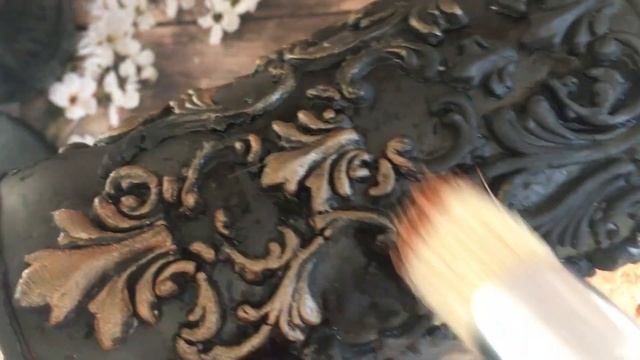 Декорируем жестянку под окисленную медь смотреть онлайн