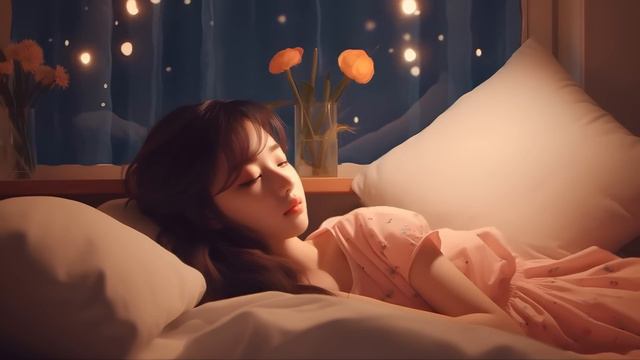 Deep Sleep Music For Insomnia - Cures For Anxiety Disorders, Depression - Eliminates Negative Energ