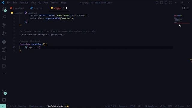 Web Speech API: Creating a Text-to-Speech App with JavaScript смотреть онлайн