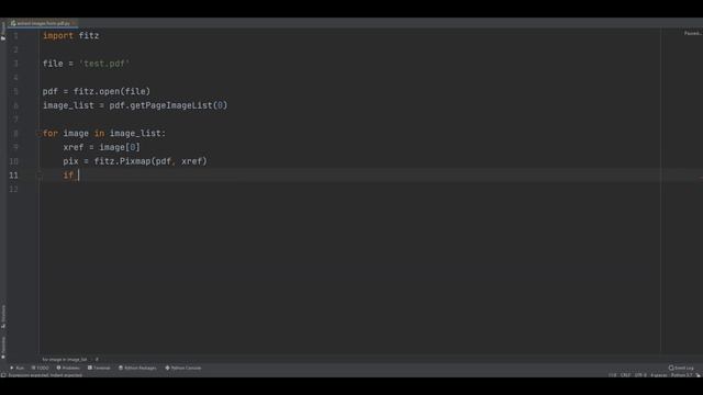 Извлечение изображений из PDF файлов в python смотреть онлайн