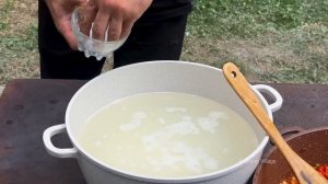 RELAXING VILLAGE AZERBAIJAN | GRANDMA COOKING IN VILLAGE'S NATURE | UNIQUE RECIPE FROM GRANDMA NAIL