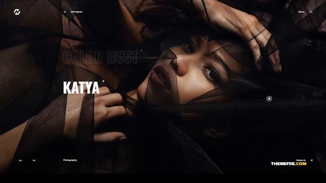 Hervin - Creative Ajax Portfolio Showcase Slider Theme photography parallax Yuri смотреть онлайн