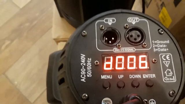 PLC004 Светодиодный прожектор, RGBW 18х8Вт, Bi Ray смотреть онлайн