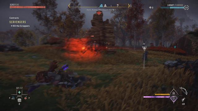 Horizon Forbidden West - Keruf's Salvage - Larend - Scavengers - 4k (30 fps) - Gameplay смотреть онлайн