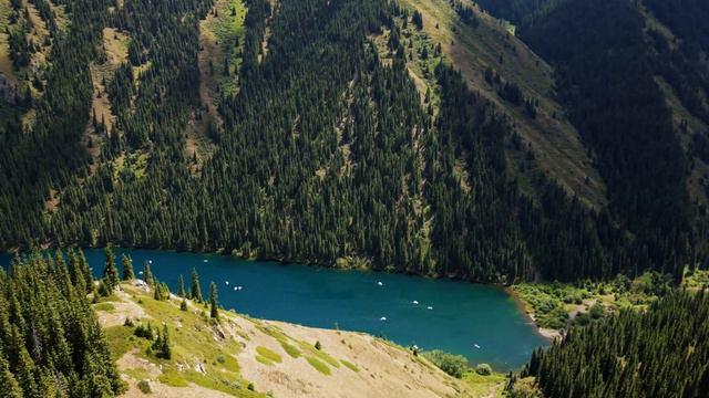 Cinematic Drone 4k video | Kazakhstan Almaty 2023 | Kolsai Lake | DJI mini 3 смотреть онлайн