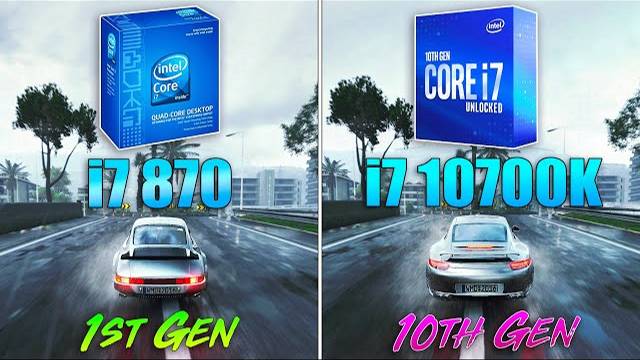 I7 870 Vs I7 10700K - 11 Years Difference