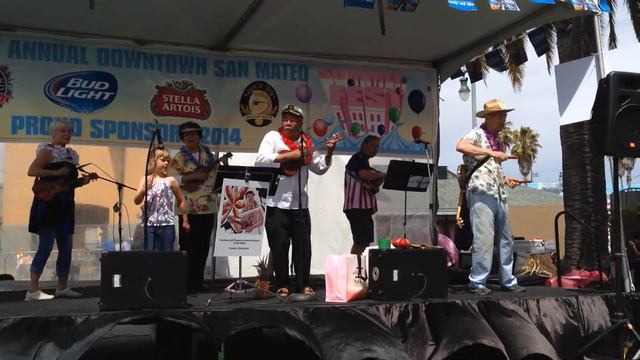 San Mateo Summerfest 2014 Ukulele with Charlie Chin смотреть онлайн