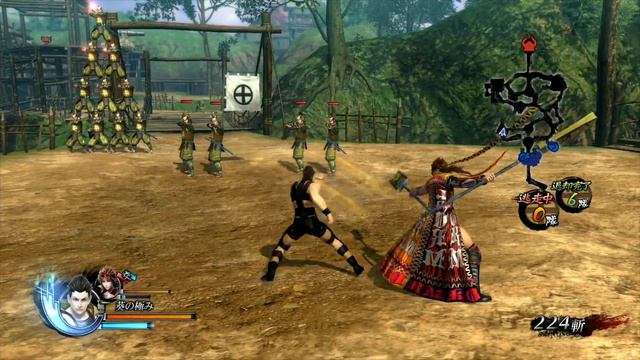 Sengoku BASARA 4 Sumeragi - Tokugawa Ieyasu Gameplay