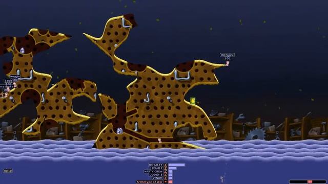 Worms Armageddon- Elite Deathmatch (final level) смотреть онлайн