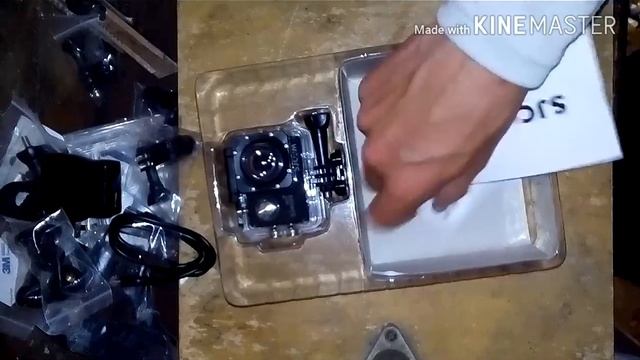 Роспаковка и обзор камеры sjcam 4000 WiFi смотреть онлайн