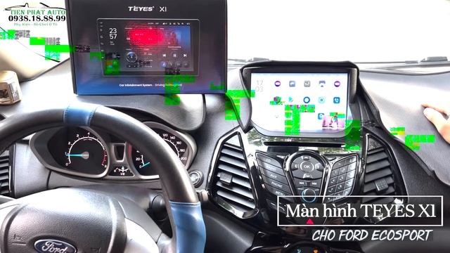 Ford Ecosport 2016 Lên Màn Hình Teyes X1 Giữ Mọi Tính Năng Zin Của Xe - Tiến Phát Auto смотреть онлайн