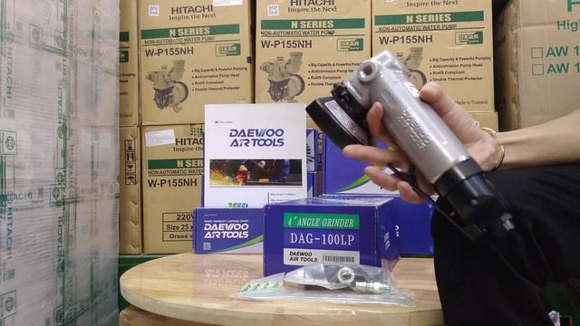 Bán Máy mài hơi 100mm Daewoo DAG-100LP chuẩn Hàn Quốc LH:0888936279 смотреть онлайн