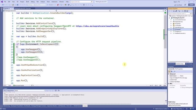 Web Api - Docker смотреть онлайн