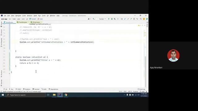 Java Session 01 Stream API filter, map, reduce, Collector API - toList, toSet, toMap, groupingBy смотреть онлайн