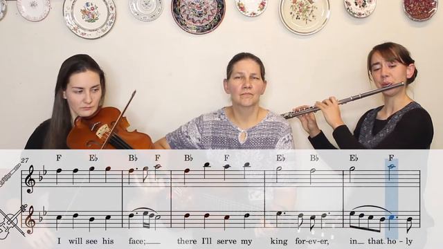 How to play "Thank you O my Father for giving us your Son"~ instrumental duet for church performanc смотреть онлайн