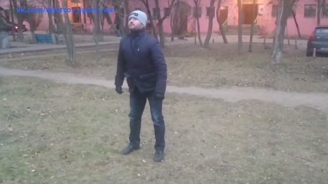 выпад для ног, упражнения на икры, подтягивания на низком турнике / 18.11.2015 г.: смотреть онлайн