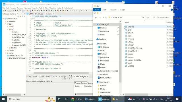 OSCILLOSCOPE STM32 LOW FREQUENCY ANALOG ON TFT ILI9341 SPI SOFTWARE смотреть онлайн