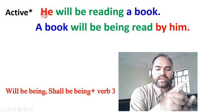 Passive voice of Future Continuous Tense, Active Voice Passive Voice Future Continuous Tense, смотреть онлайн