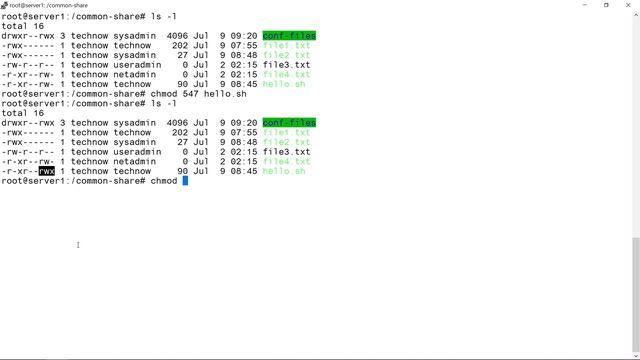 Chmod Command ( Absolute Mode) in Linux - Linux Permission Management смотреть онлайн