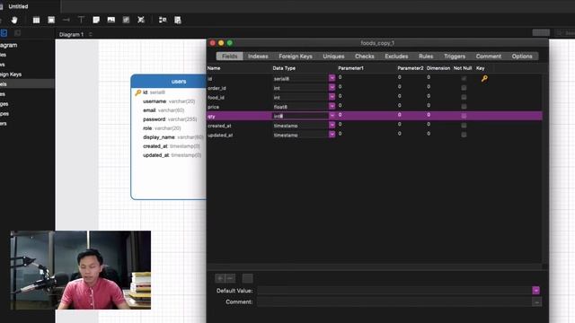 ສ້າງ model database | postgresql смотреть онлайн
