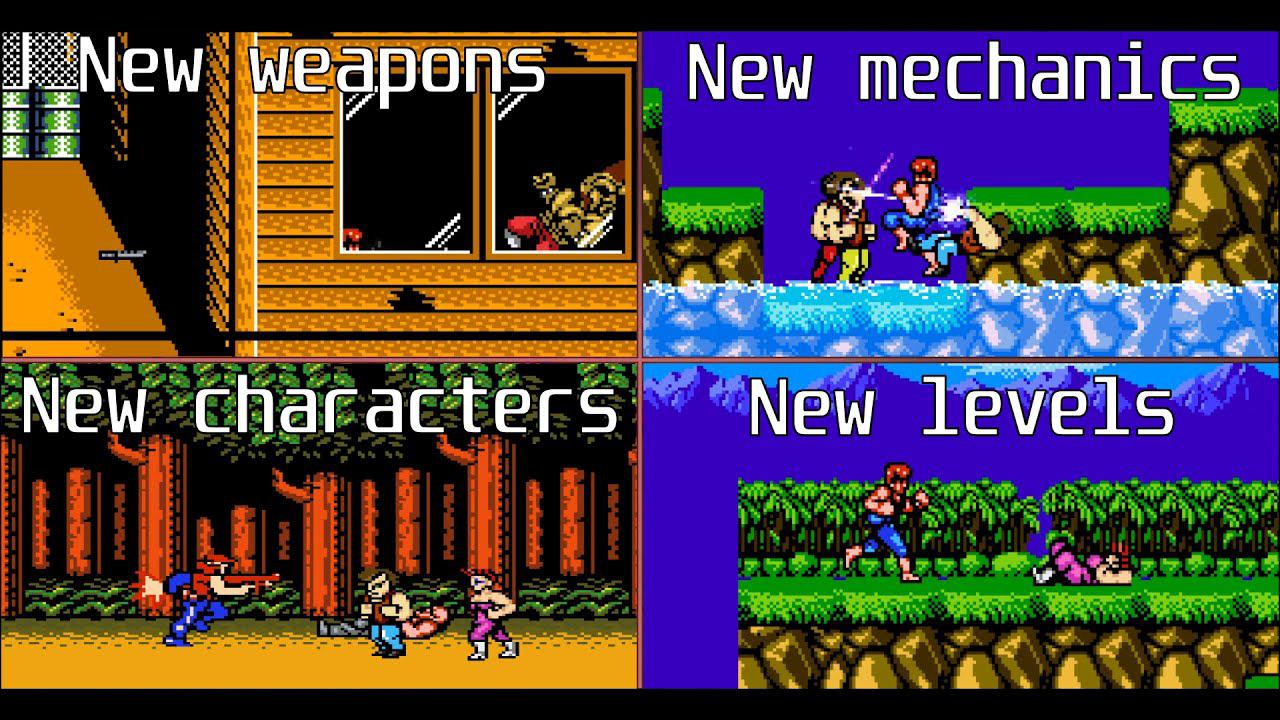 DOUBLE DRAGON 2019 FIXED EDITION V1 RELEASE TRAILER (FANGAME)