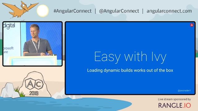 Angular Ivy by example | Jason Aden | AngularConnect 2018 смотреть онлайн