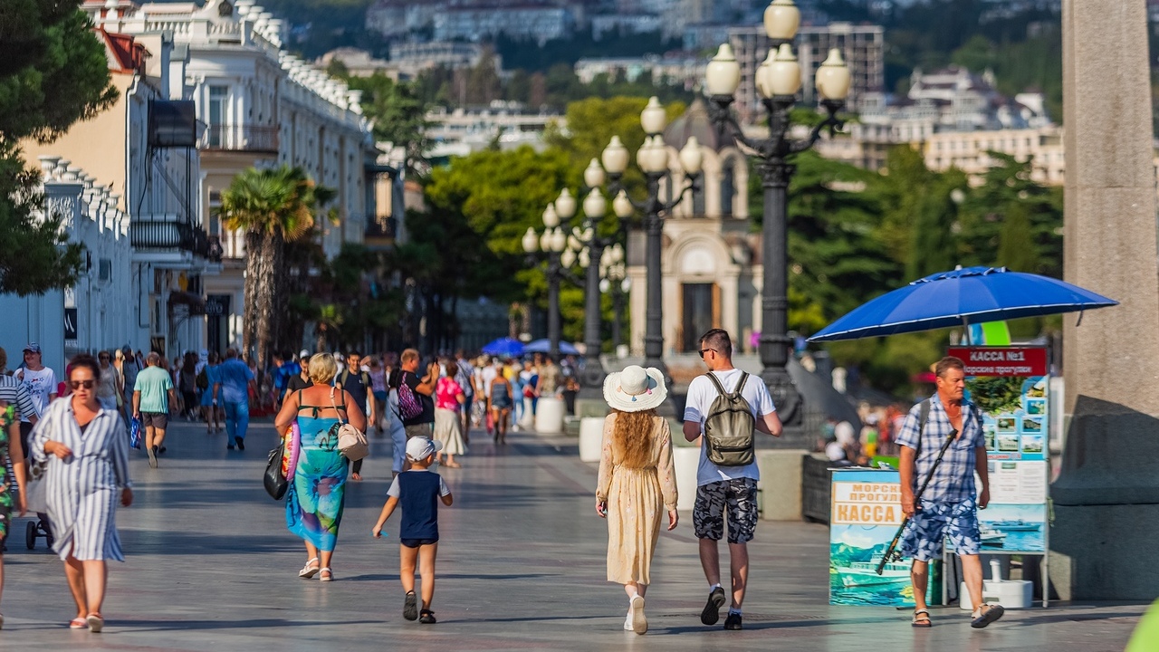 Крым/Ялта/Набережная им. В.И.Ленина/утро/Осень/Сентябрь 2022/ГИПЕРЛАПС/HYPERLAPSE смотреть онлайн