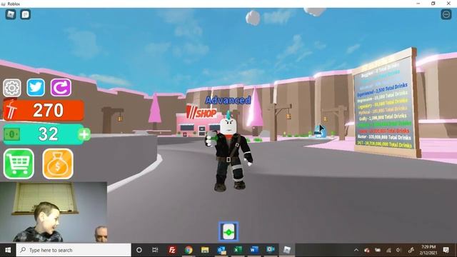 Roblox Drinking Simulator смотреть онлайн