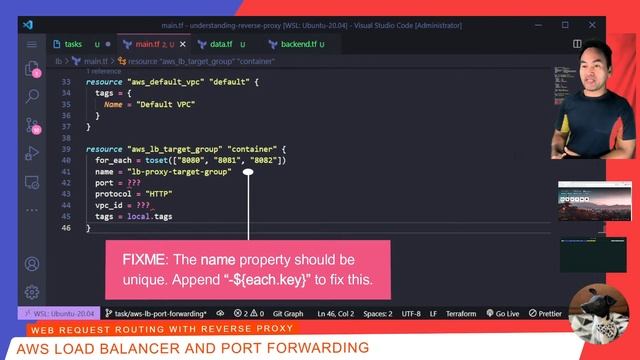 Terraform and AWS Load Balancer as web proxy and port forwarding смотреть онлайн