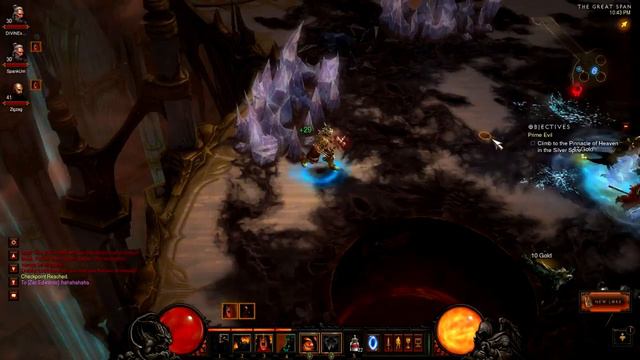 Diablo 3 Barbarian How To Kill Izual Co-Op смотреть онлайн