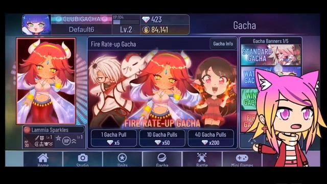 Collect Gems & Enhance Character || Gacha Club Gameplay || смотреть онлайн