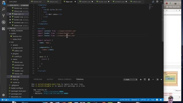 VueJS CLI: Basics | Level 3-12: Nested Components смотреть онлайн
