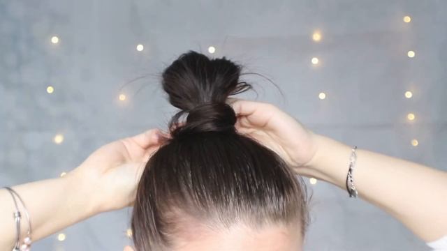 3 НЕБРЕЖНЫХ ПУЧКА НА КАЖДЫЙ ДЕНЬ ДЛЯ КОРОТКИХ И СРЕДНИХ ВОЛОС / MESSY BUN TUTORIAL смотреть онлайн