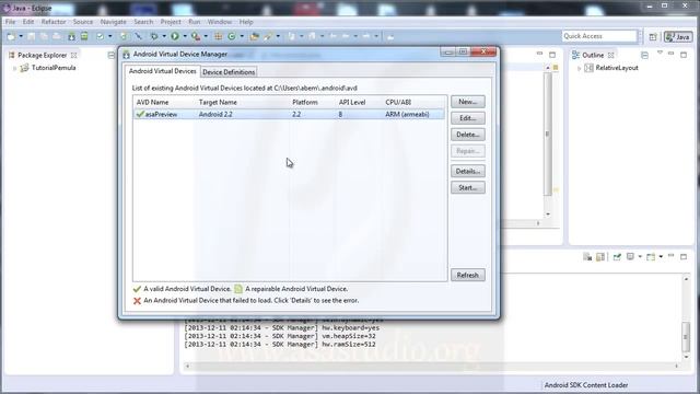 Membuat Aplikasi Android dengan Java, ID 5, Menginstal Android 2 2 dan API 8 смотреть онлайн