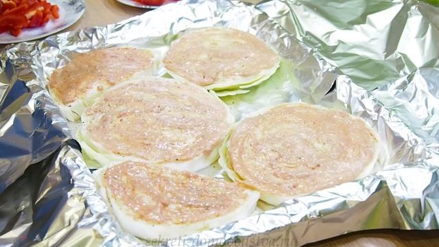 Капуста по-Французски (Cabbage in French) Крупными кусками в Духовке Eng, Spa, Fra Subtitle смотреть онлайн