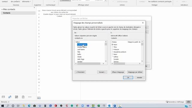 OUTLOOK Contacts Gmail Ou Excel Comment Faire Une Importation ? смотреть онлайн