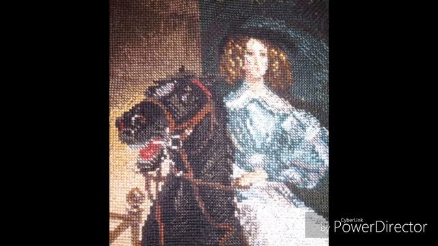 "Всадница", черная канва и я! Или сказ о том как был побежден жуткий "долгострой"! смотреть онлайн