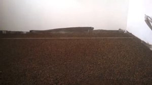 Отсыпка керамзита по маякам,под КНАУФ ПОЛ