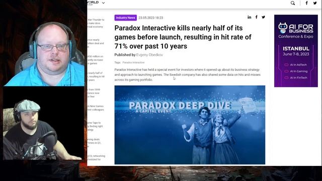 *LIVE* DRAGON'S LAIR SHOW: EP 25: AI News? Activision Deal? Paradox Games! смотреть онлайн
