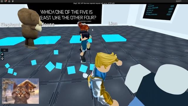 ARE YOU SMARTER THAN A 5th GRADER?! - Roblox IQ TEST смотреть онлайн