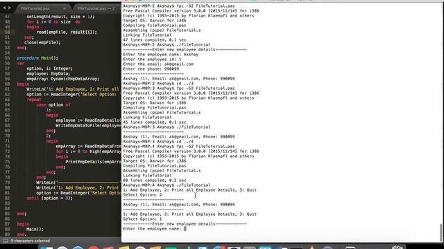 Pascal File Handling Tutorial: Using Binary Files смотреть онлайн