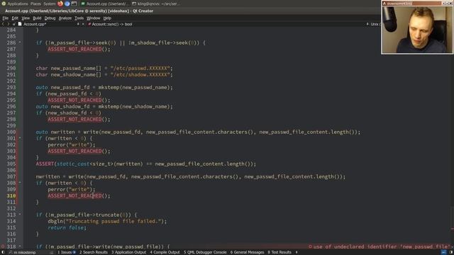 OS haxx0ring: Let's write a local root exploit for a bug in "passwd" (and then fix the bug!) смотреть онлайн