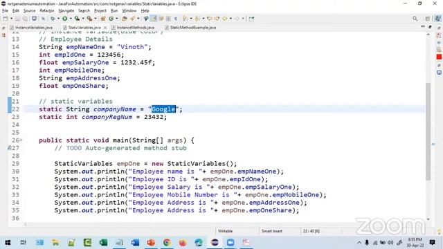 Day 16 | Java User Defined Methods | Inheritance | Part 5 смотреть онлайн