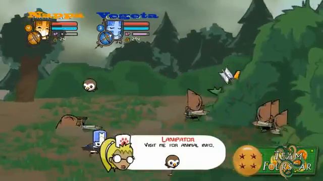 Two Saiyans Play Castle Crashers смотреть онлайн