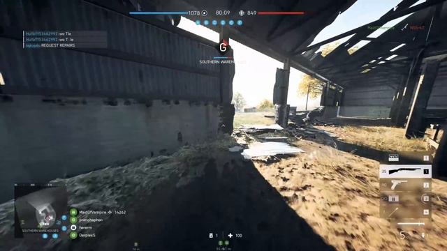 ปืนไม่ยิง เน้นวิ่งชน | Battlefield V смотреть онлайн