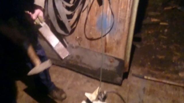 Литье алюминия . Как мы лили алюминий . Нет болванки . смотреть онлайн