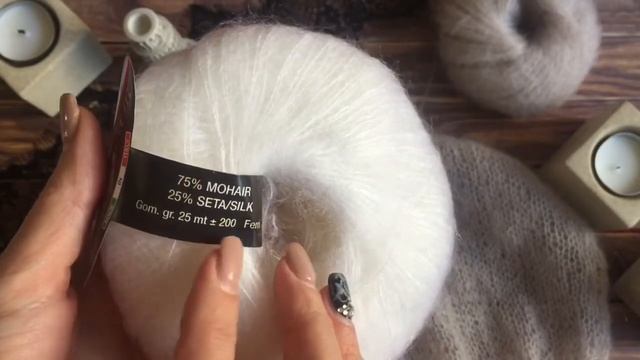 Пряжа Lana Gatto Silk Mohair. Мохер на шелке.Сравнение пряжи смотреть онлайн