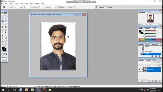 How To Make Passport Size Photo Adobe Photoshop 7.0 In Urdu/Muzi Technical/New Video 2022 смотреть онлайн
