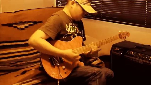 Improvisation Solo Guitar Backing Track - Blues Funk Psychedelic Girl смотреть онлайн