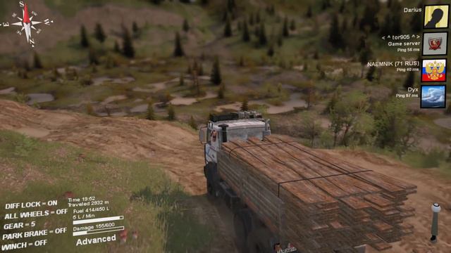 SpinTires Карта «Колыма» смотреть онлайн